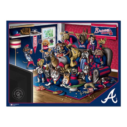 MLB Purebred Fans A Real Nailbiter 500 Piece Puzzle